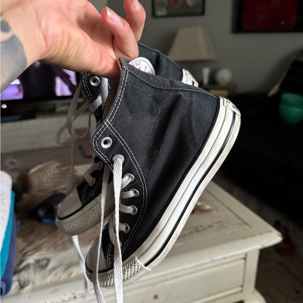 Converse Black High-Top Sneakers